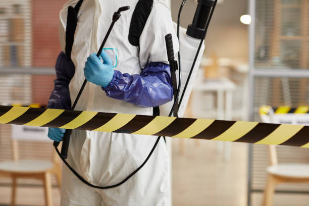 Professional Biohazard technician working in Covington, VA